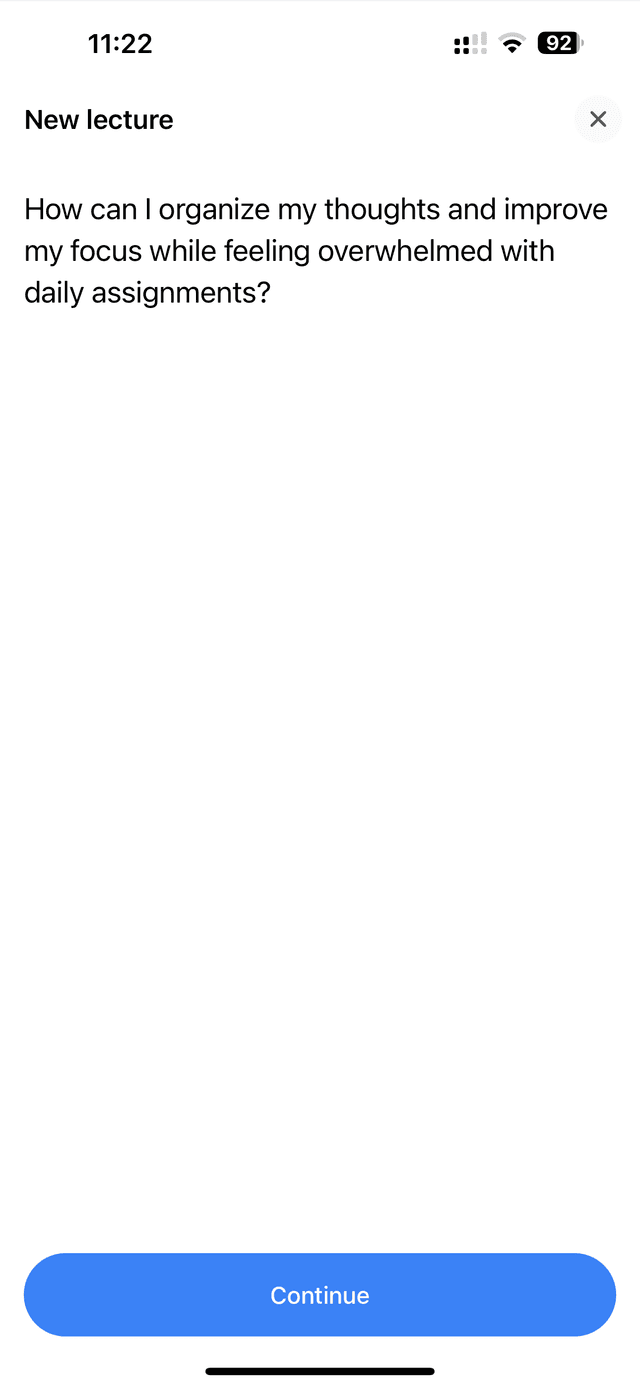 Set your growth goal